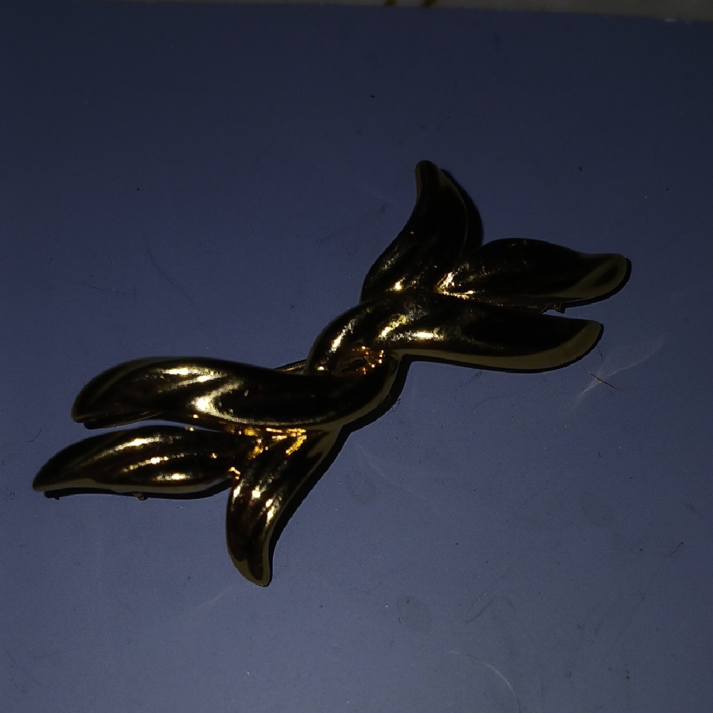 Vintage Monet Ribbon Pin